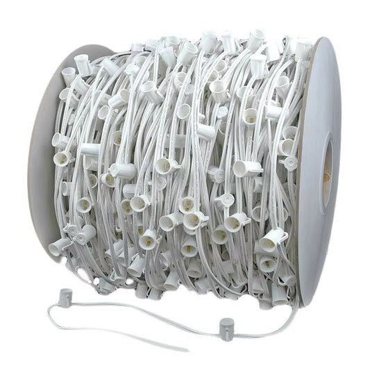 C9 Socket Spool 500ft - White